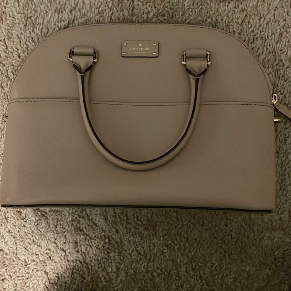 Taupe Kate Spade purse